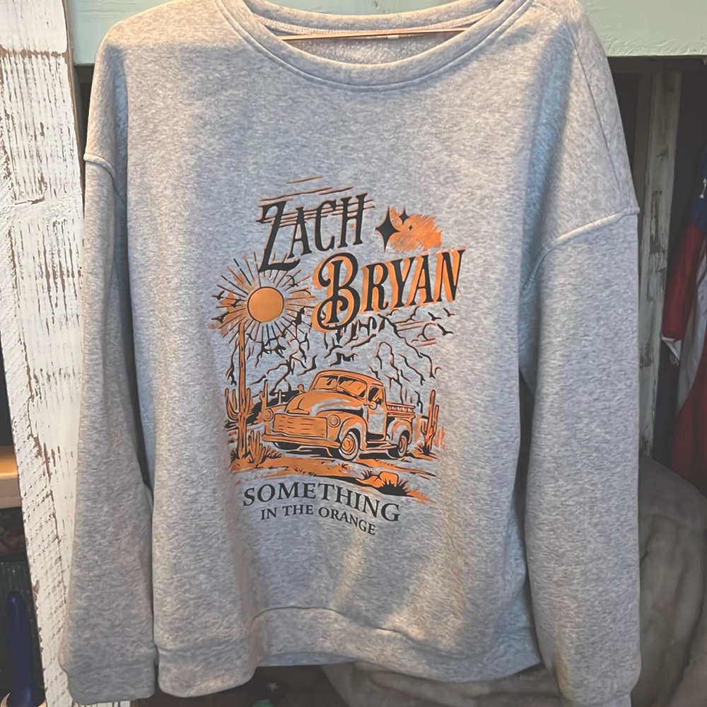 Zack Bryan Something in The Orange sweatshirt
